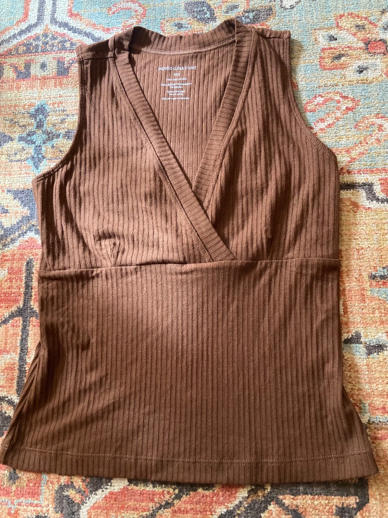 Nwt Indigo Luna Serena Top In Nutmeg — image 2 of 2